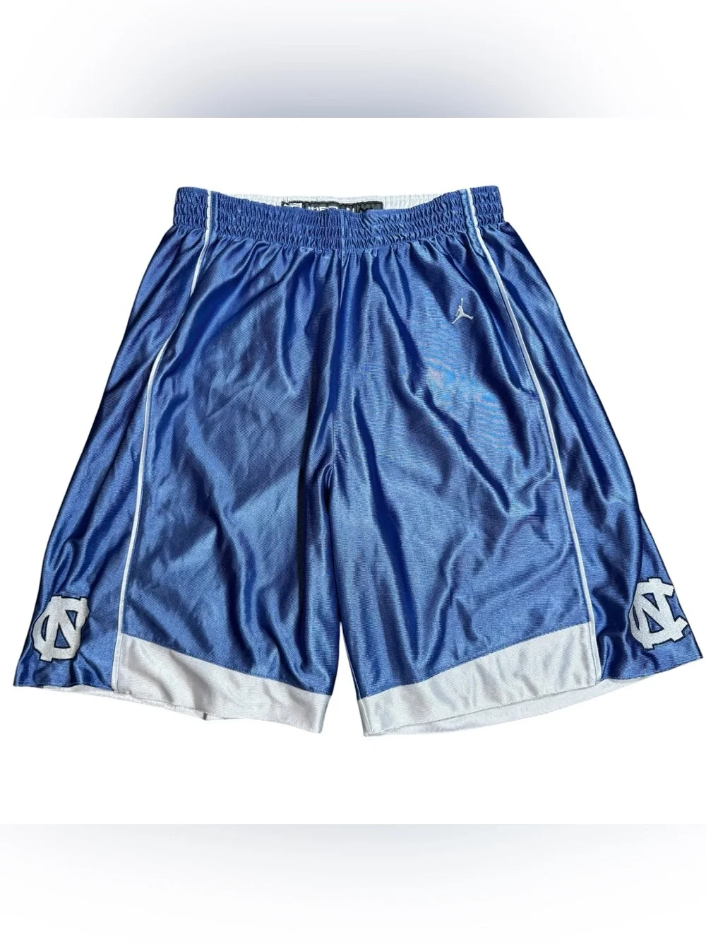 Vintage Y2K Jordan UNC North Carolina Tar Heels Reversible Shorts XL Basketball